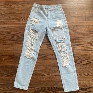 SHEIN Ripped Jeans